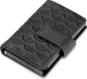 Police PELGD2206908 pánská, kožená, černá se vzorem