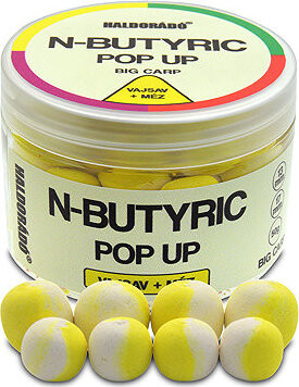 Haldorádó Pop-Up N-Butyric Big Carp 50 g 13/17 mm Kyselina máselná/Med