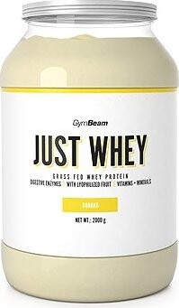GymBeam Proteín Just Whey 2000 g Banán 2000 g