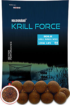 Haldorádó Boilies Krill Force Long Life 700 g 24 mm Krill Indian Spice