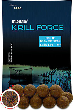 Haldorádó Boilies Krill Force Long Life 700 g 24 mm Krill Hot Spicy