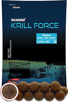 Haldorádó Boilies Krill Force Long Life 700 g 16 mm Krill Hot Spicy