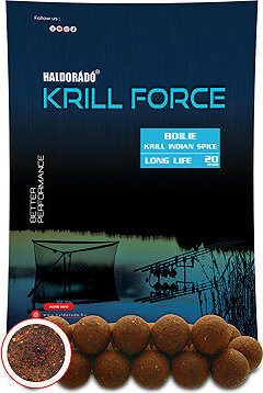 Haldorádó Boilies Krill Force Long Life 700 g 20 mm Krill Indian Spice