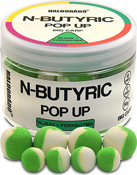 Haldorádó Pop-Up N-Butyric Big Carp 50 g 13/17 mm Kyselina máselná/Česnek