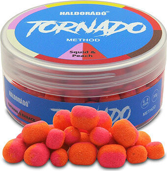 Haldorádó Wafters Method Tornado 30 g 6+8 mm Chobotnice/Broskev