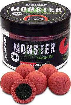 Haldorádó Pop-Up Boilies Monster Magnum 180 g 30 mm Chobotnice/Borůvka