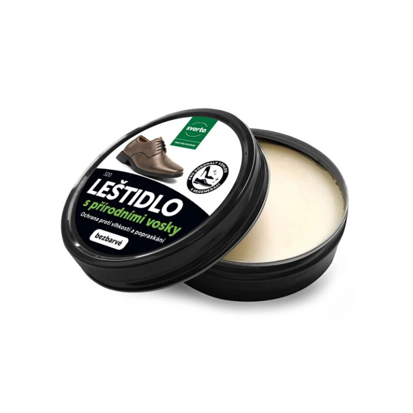 Leštidlo s prírodnými voskami Svorto 75 ml - priehľadné