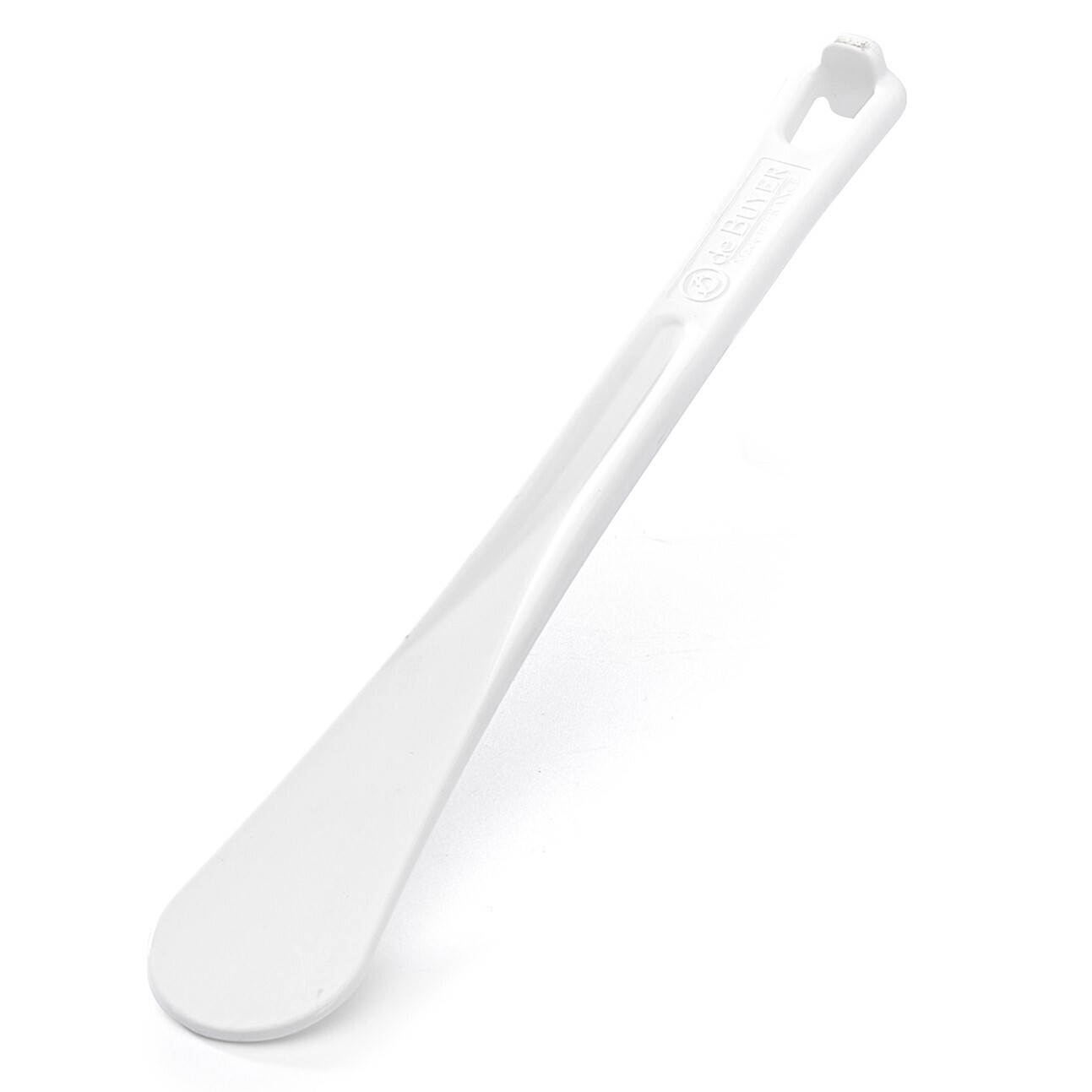 Stierka na cesto 25 cm, biela, polyglass, de Buyer