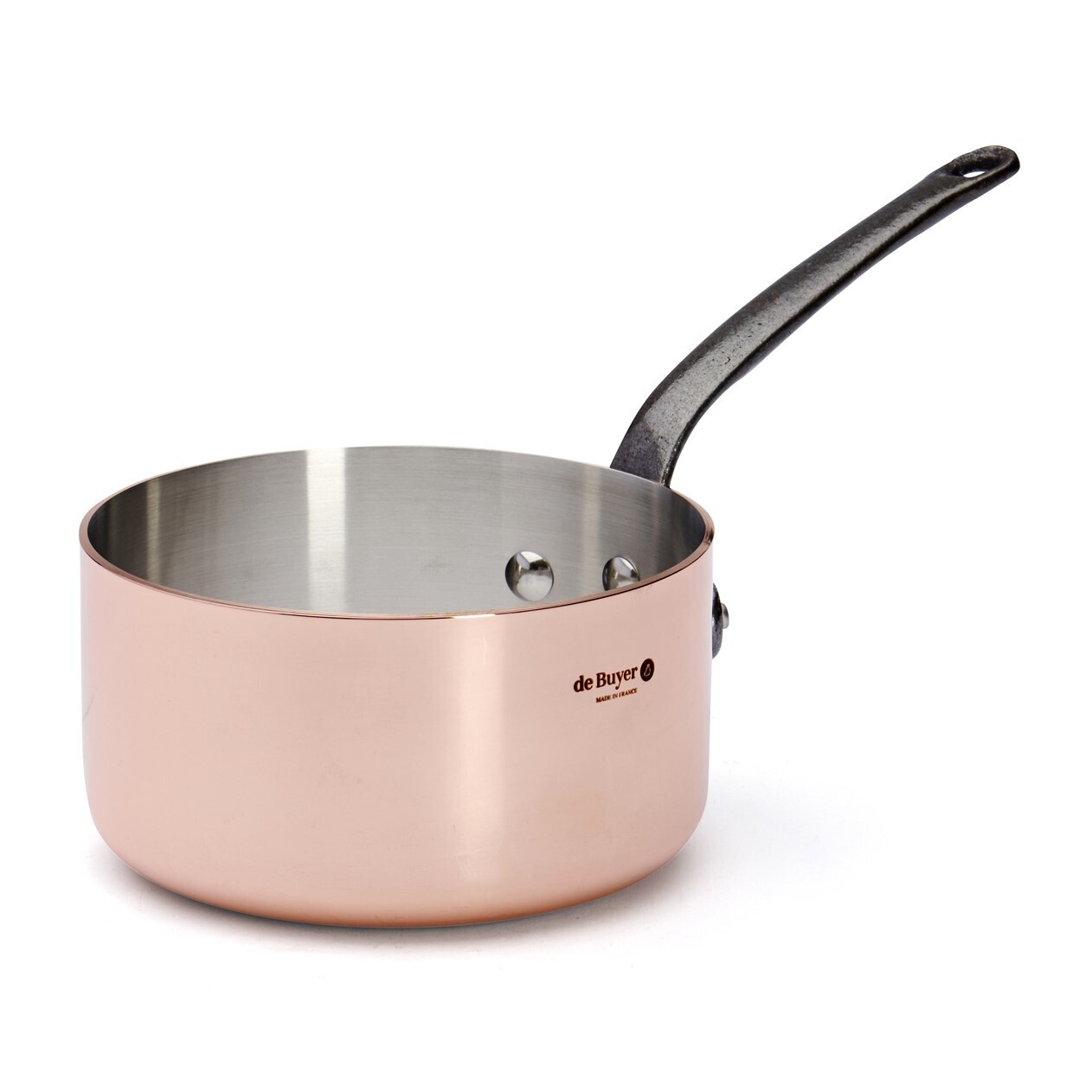 Rajnica PRIMA MATERA 14 cm, meď, de Buyer