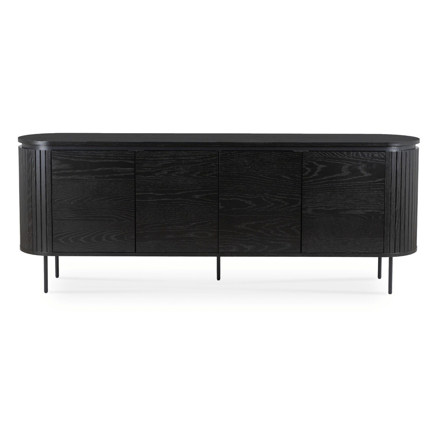 Komoda Beck 200 cm černá