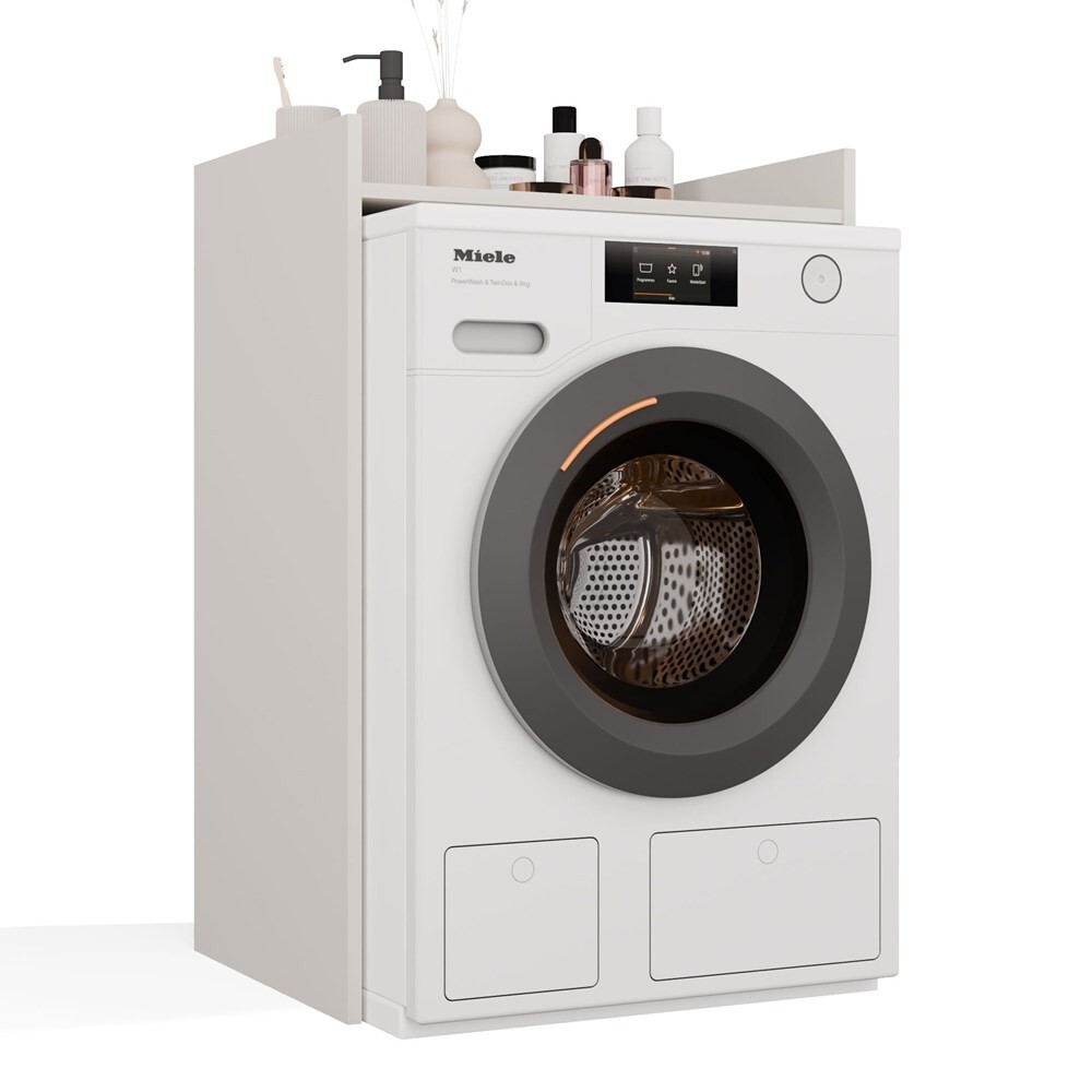 Koupelnová skříňka na pračku Pola 64 cm béžová