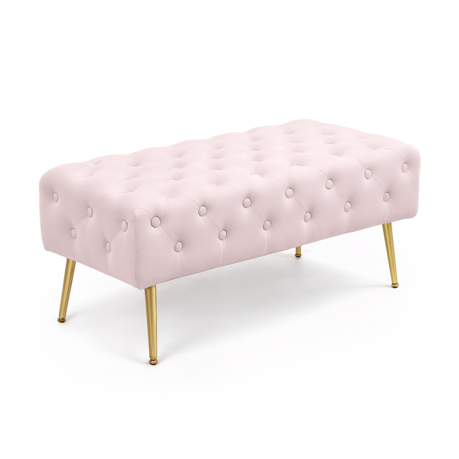 Taburet Monaco pudrově růžový