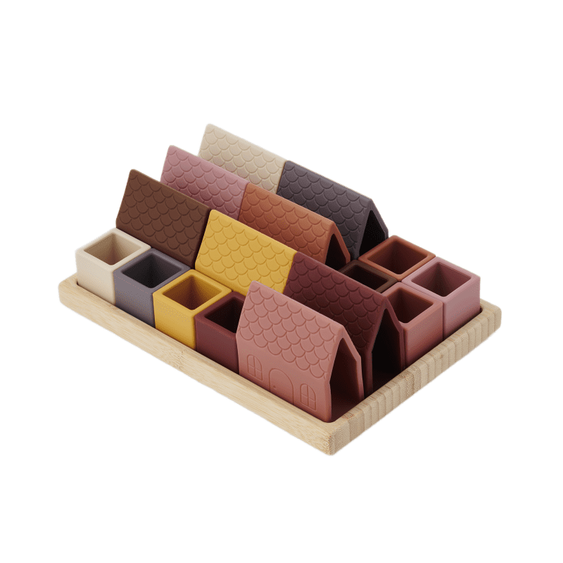 SiliSoft Kostky vesnice (16ks)