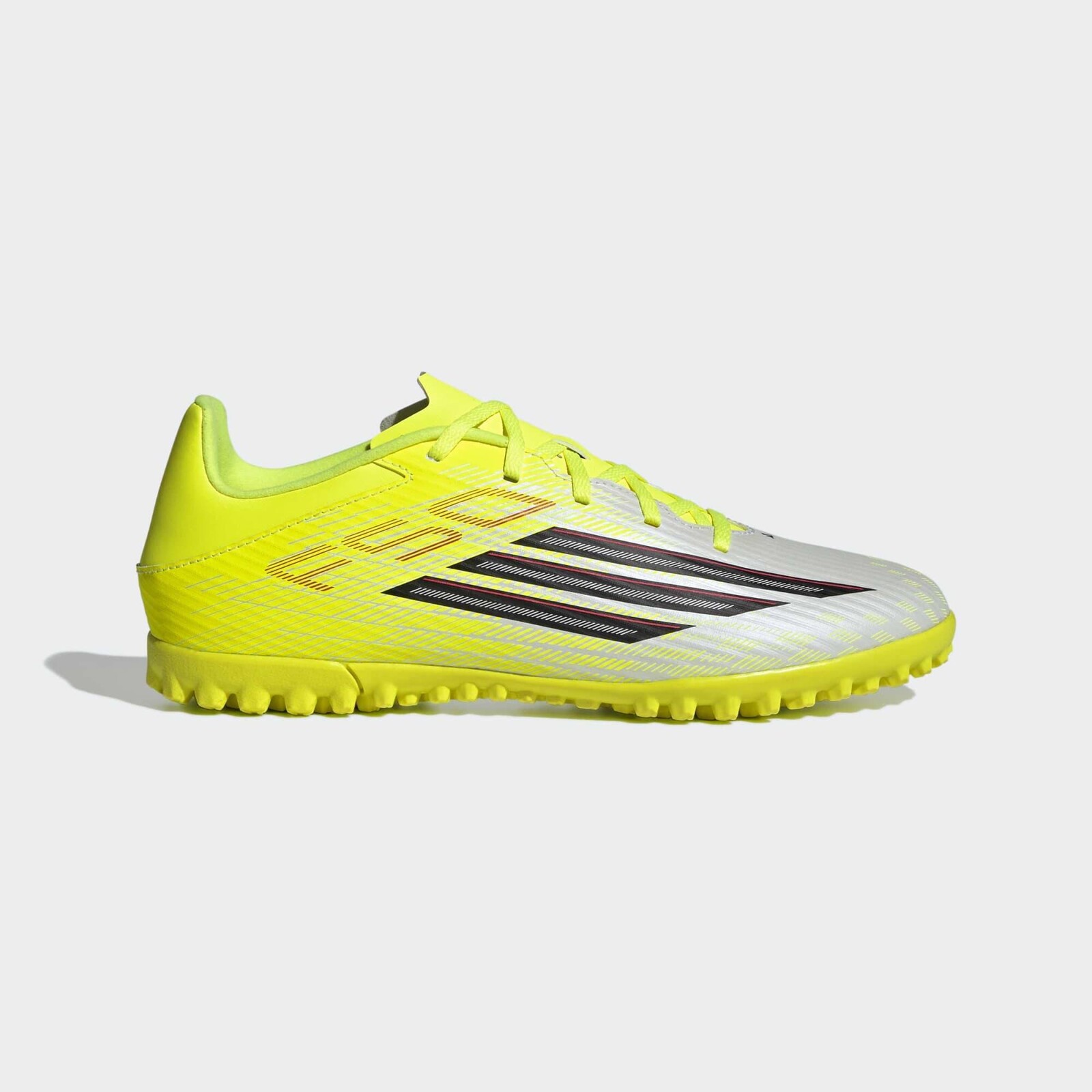ADIDAS F50 Club Turf pánske futbalové turfy neónovo žlté