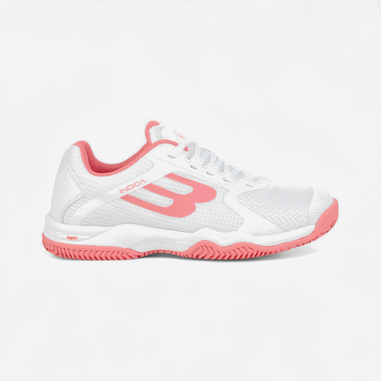 BULLAPADEL Indiga 26 dámska padelová obuv na biela