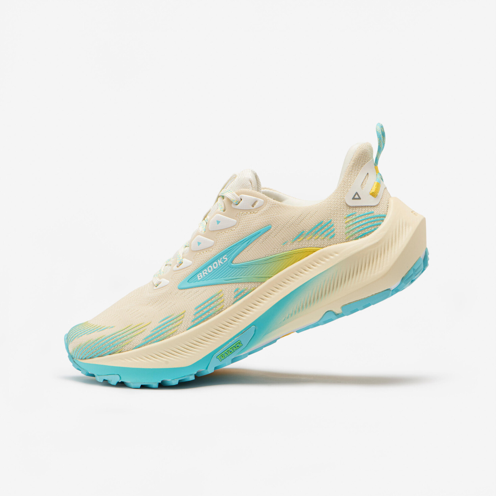 BROOKS Ghost Trail dámska trailová obuv krémovo-modrá