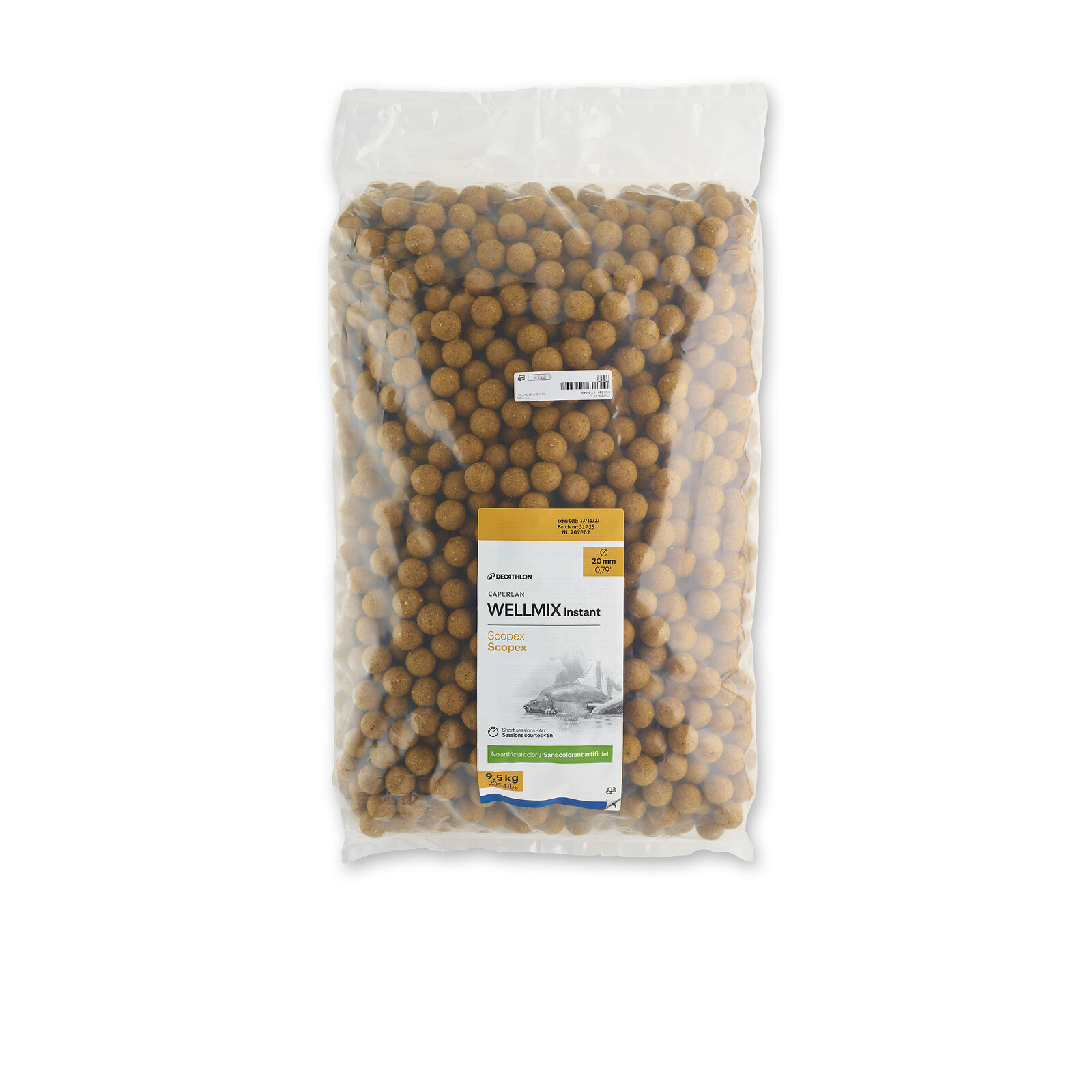 Boilies na lov kapra Wellmix Instant 20 mm/9,5 kg Scopex