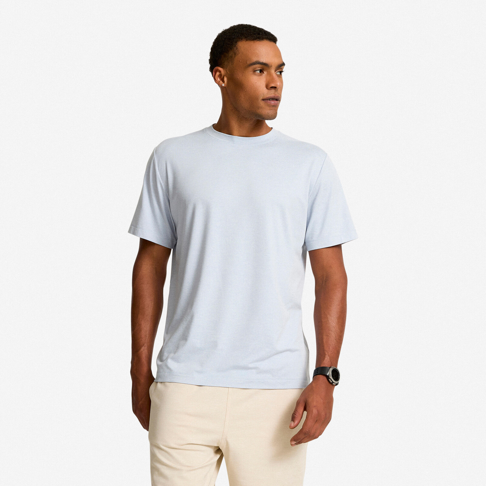 Pánske fitness tričko modré