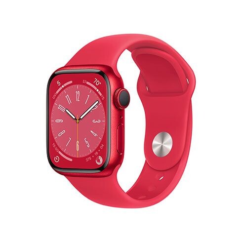Apple Watch Series 8 GPS 41mm (PRODUCT)RED hliníkové puzdro *Použitý s DPH - Trieda C* MNP73CSA