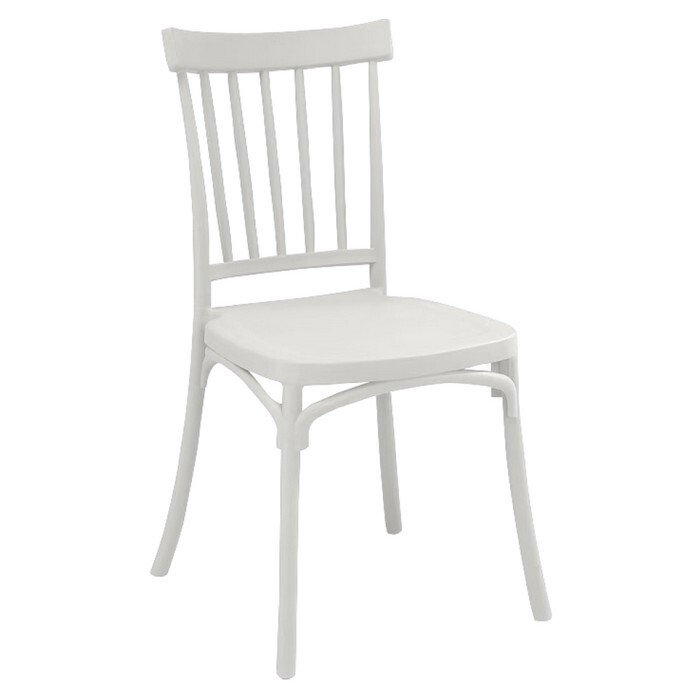 KONDELA Sazen stohovateľná stolička kašmír