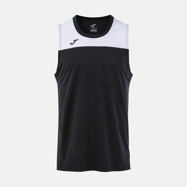 PHOENIX III SLEEVELESS SHIRT BLACK WHITE 10 (3XS)