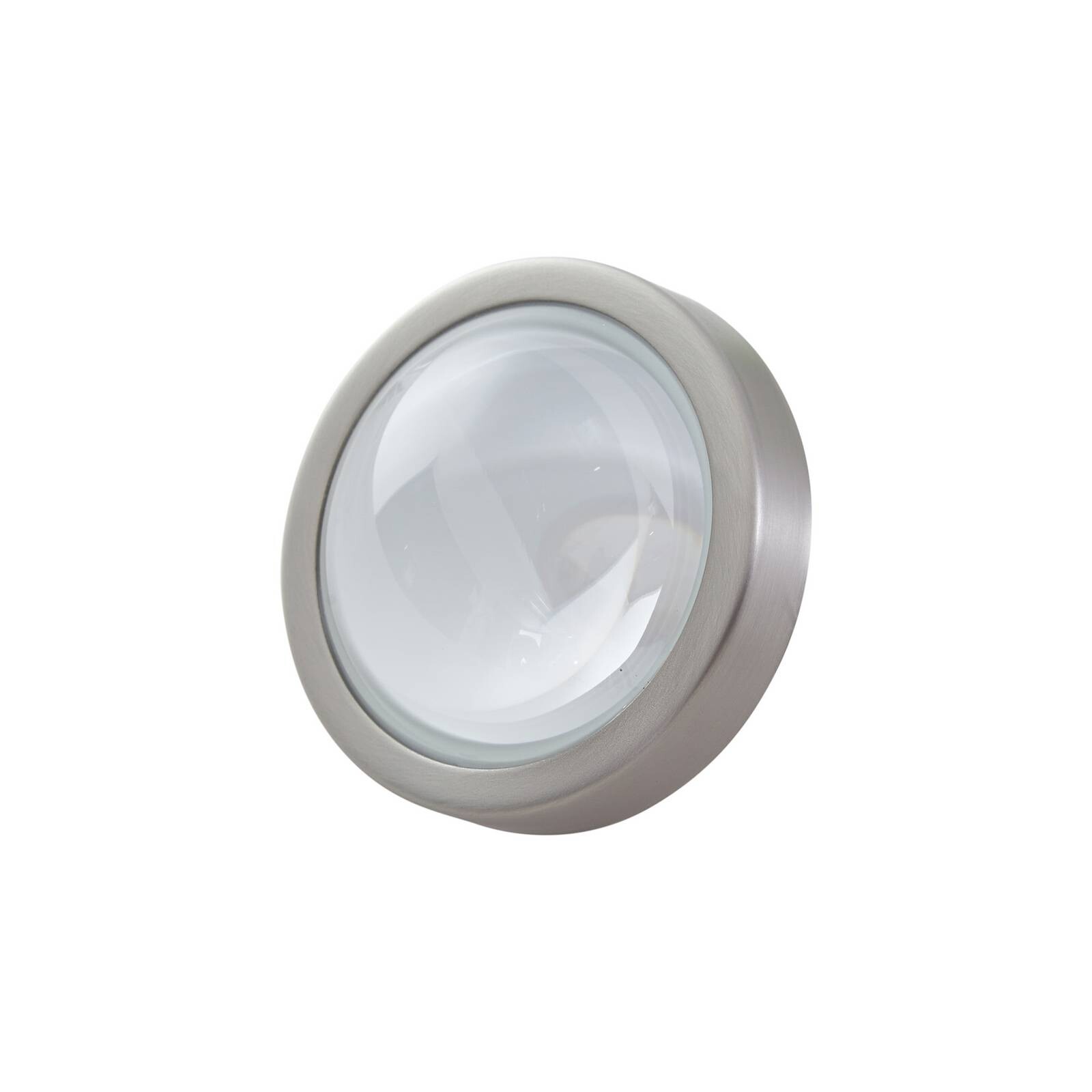 LED žiarovka Lindby, GX53 4,8 W, 3000 K, nikl, Ø 7,5 cm
