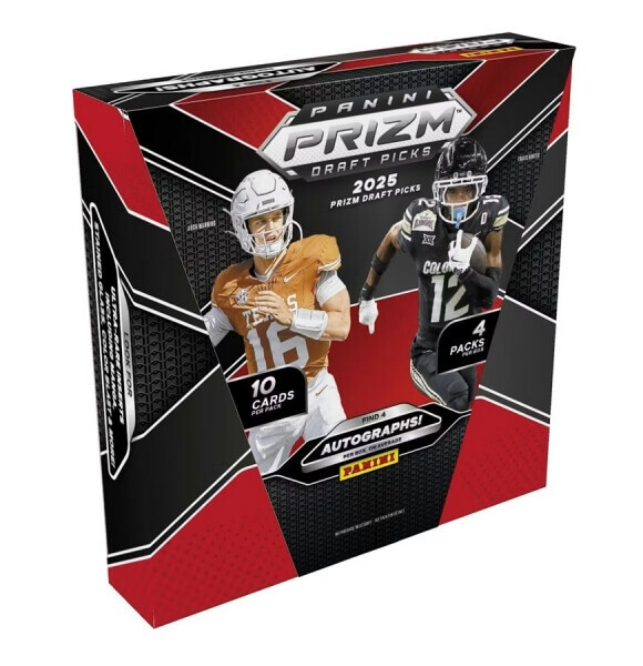Panini 2025 Panini Prizm Draft Picks Collegiate Football Hobby Box