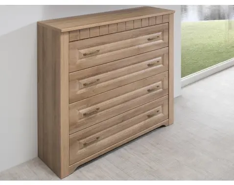 Zásuvková komoda Atik, dub riviéra%