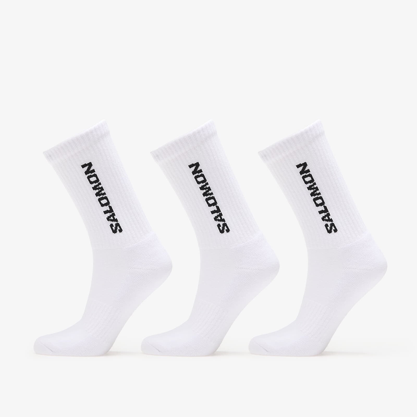 Ponožky Salomon Everyday Crew Socks 3-Pack White/ White S