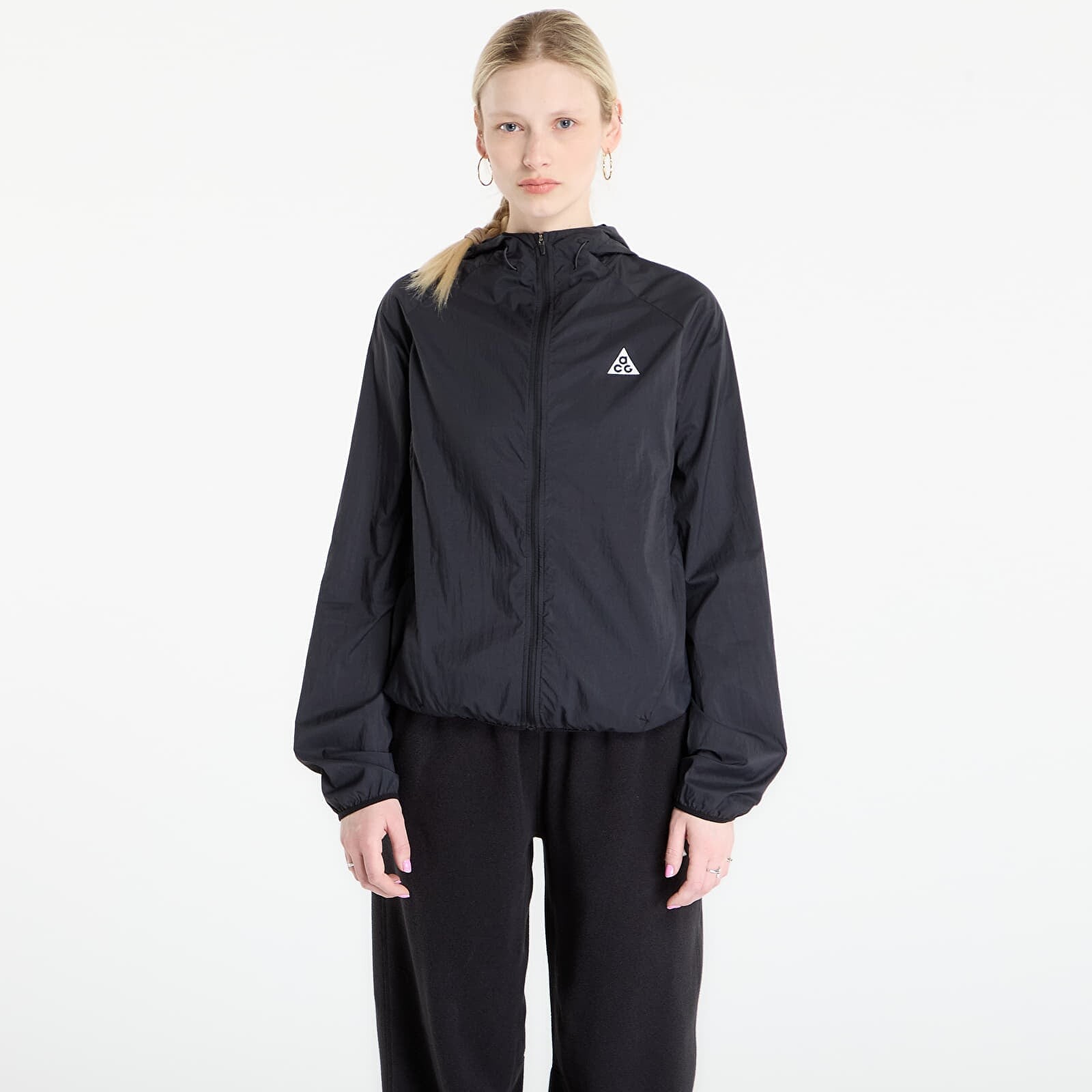 Bunda Nike ACG Women's Repel Trail Running Jacket Black/ White/ Summit White L