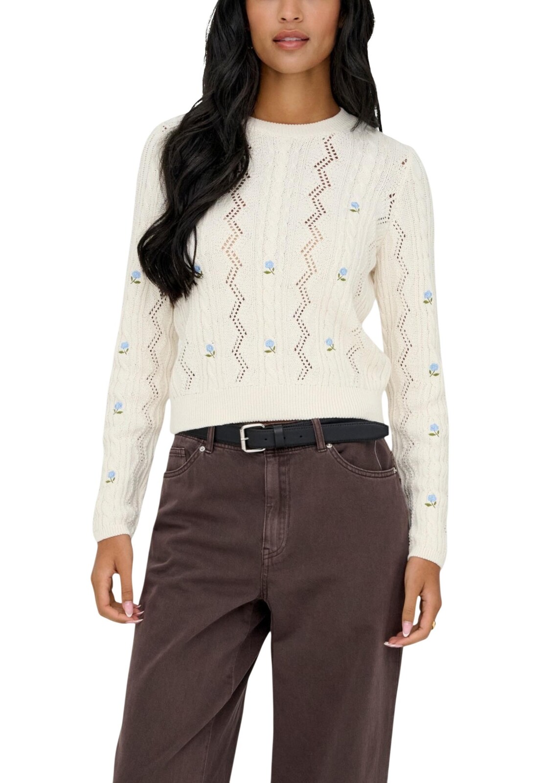 Dámsky vzorovaný sveter Only