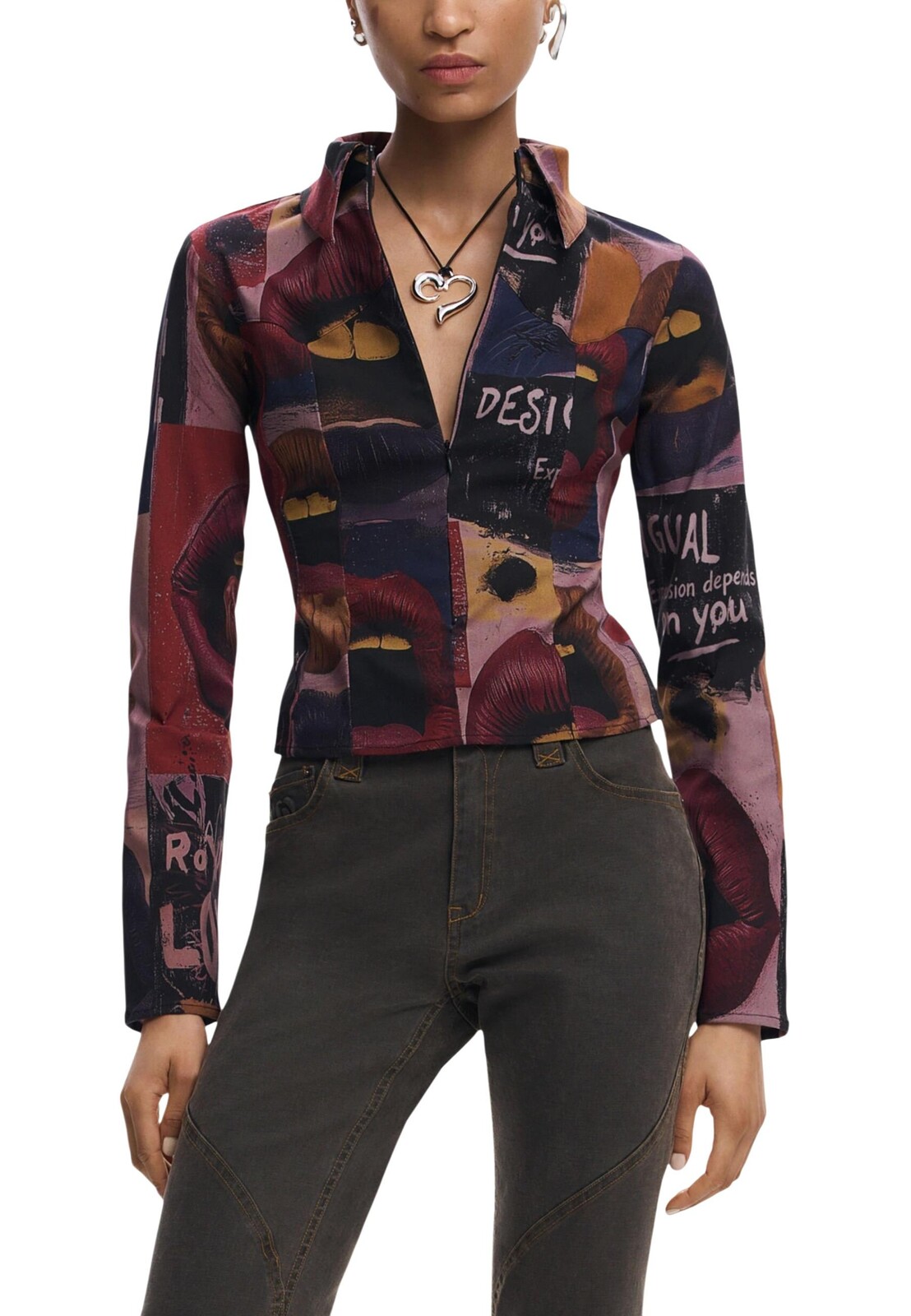 Desigual vzorovaná blúzka Donna