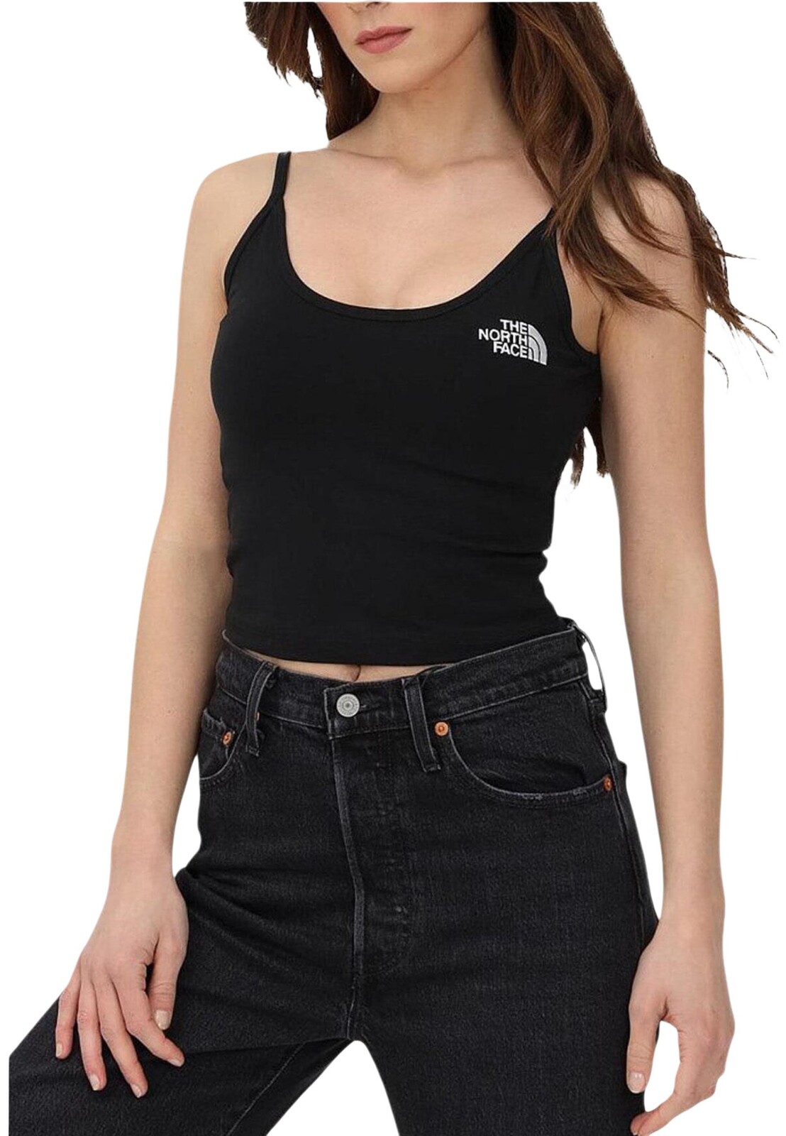 The North Face dámsky crop top na ramienka