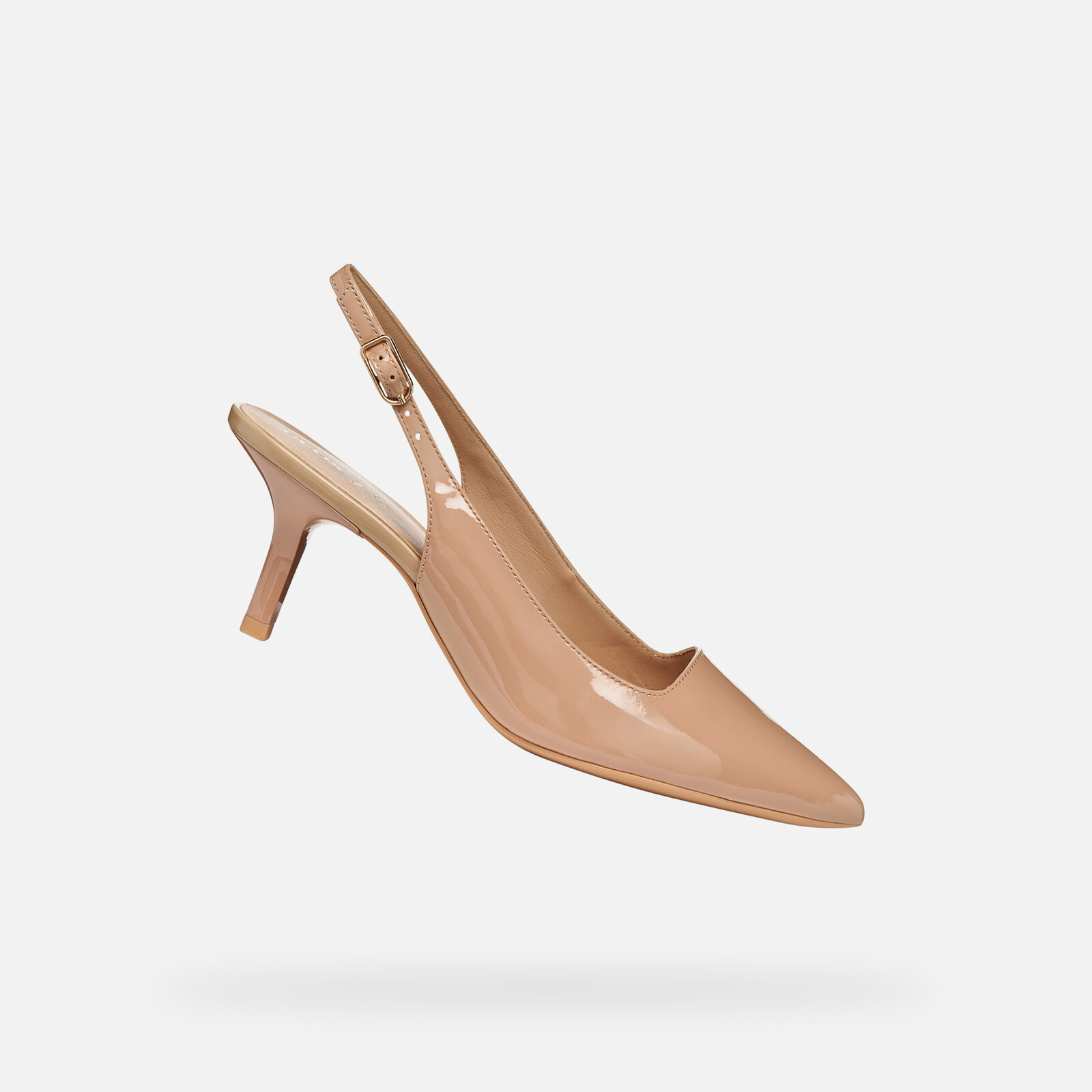 Light brown women's pumps Geox Kleopy - Women's
