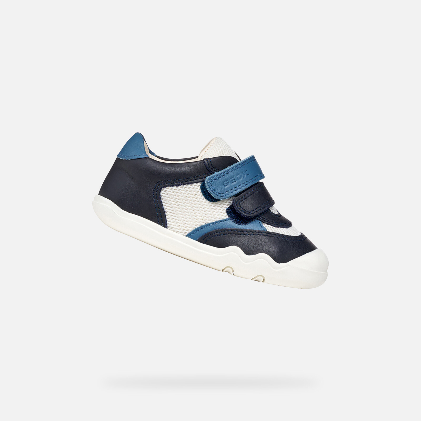 Dark Blue Boys' Barefoot Shoes for First Steps Geox Steppieup - Boys