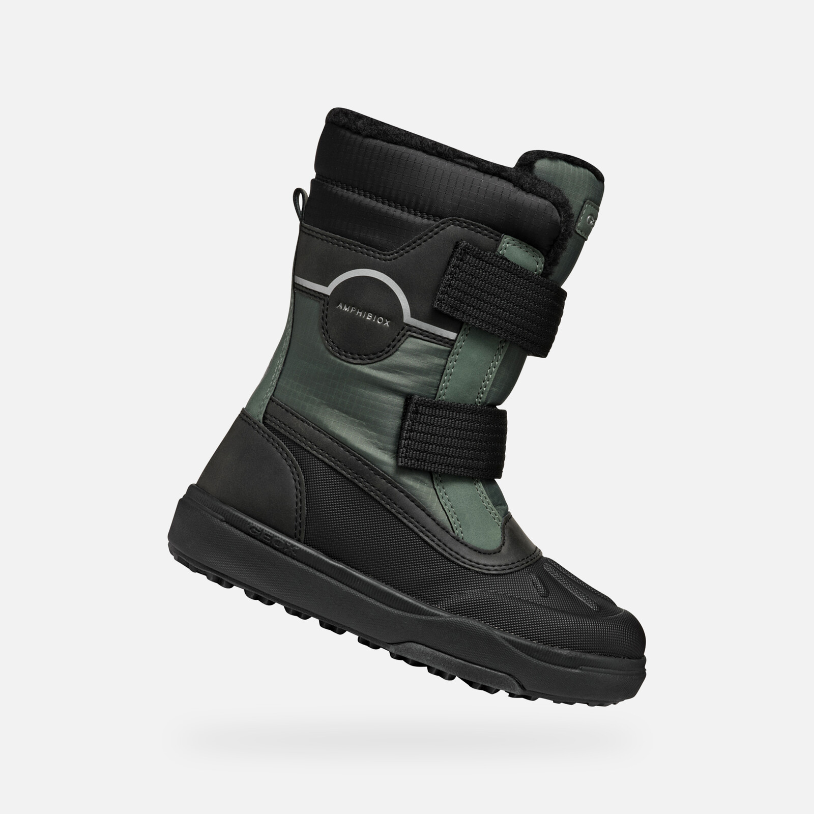 Dark Green Boys' Winter Boots Geox Bunshee Pg B A - Boys