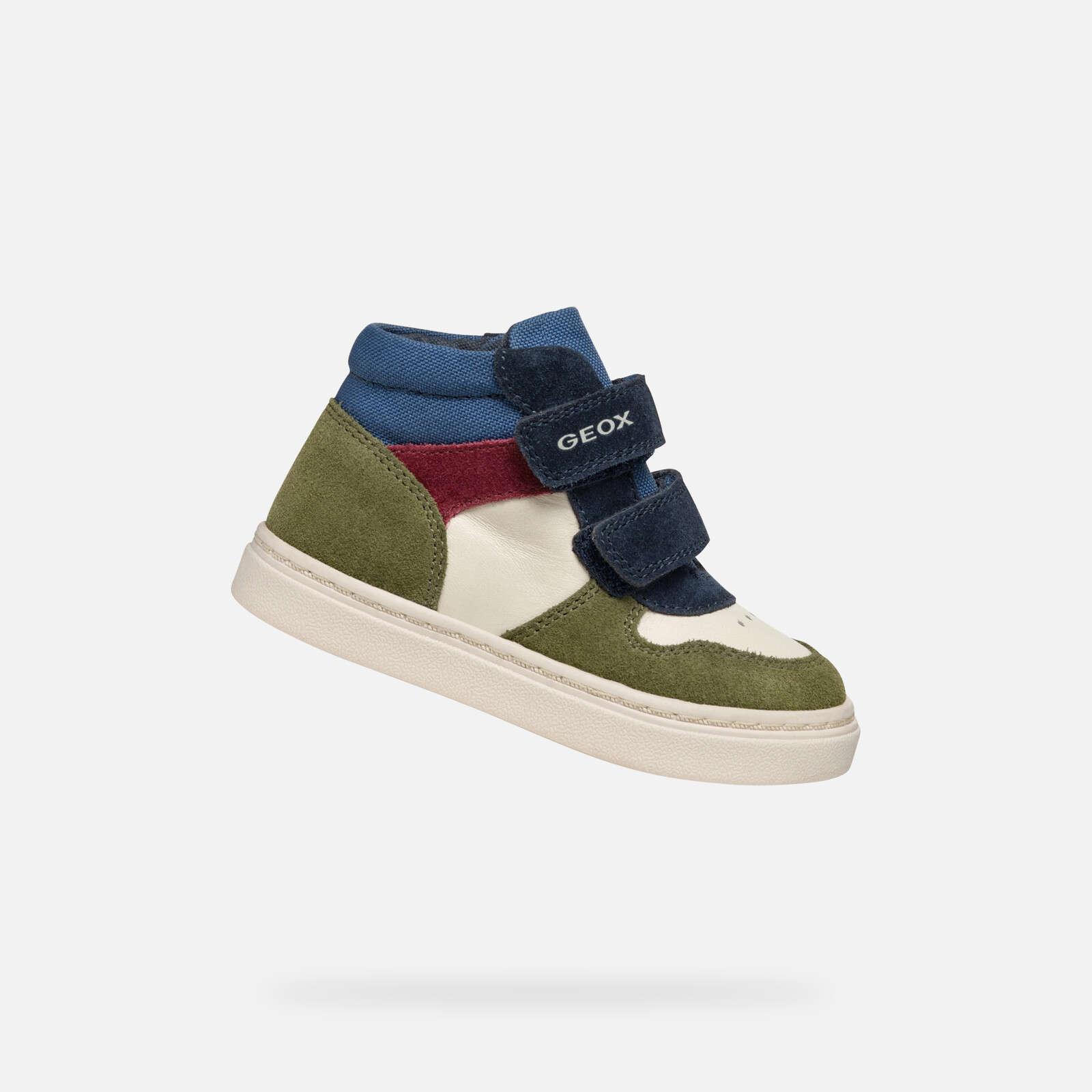 Dark Green Boys' Geox Nashik Sneakers - Boys