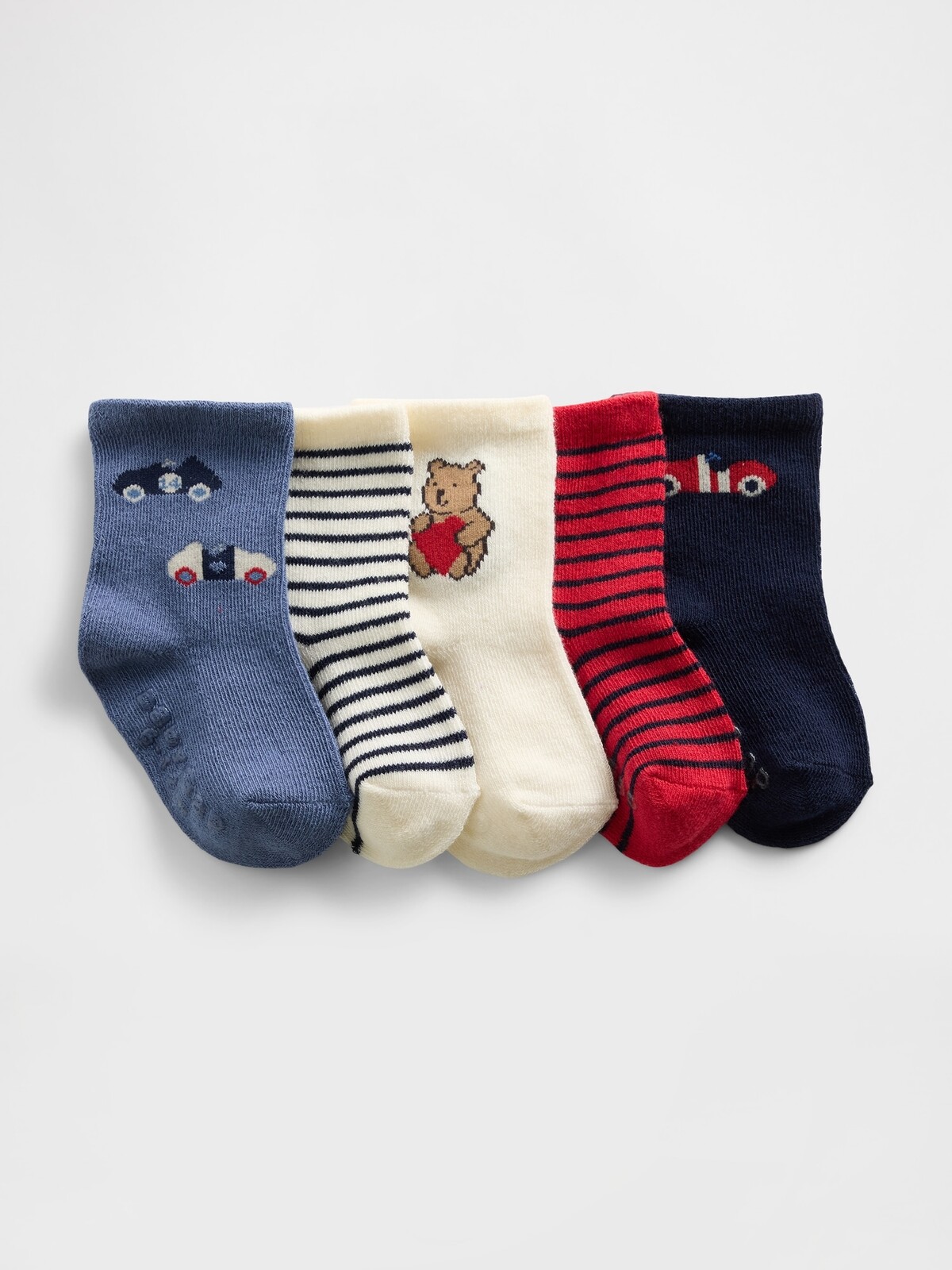 GAP Baby Socks, 5 Pairs - Boys