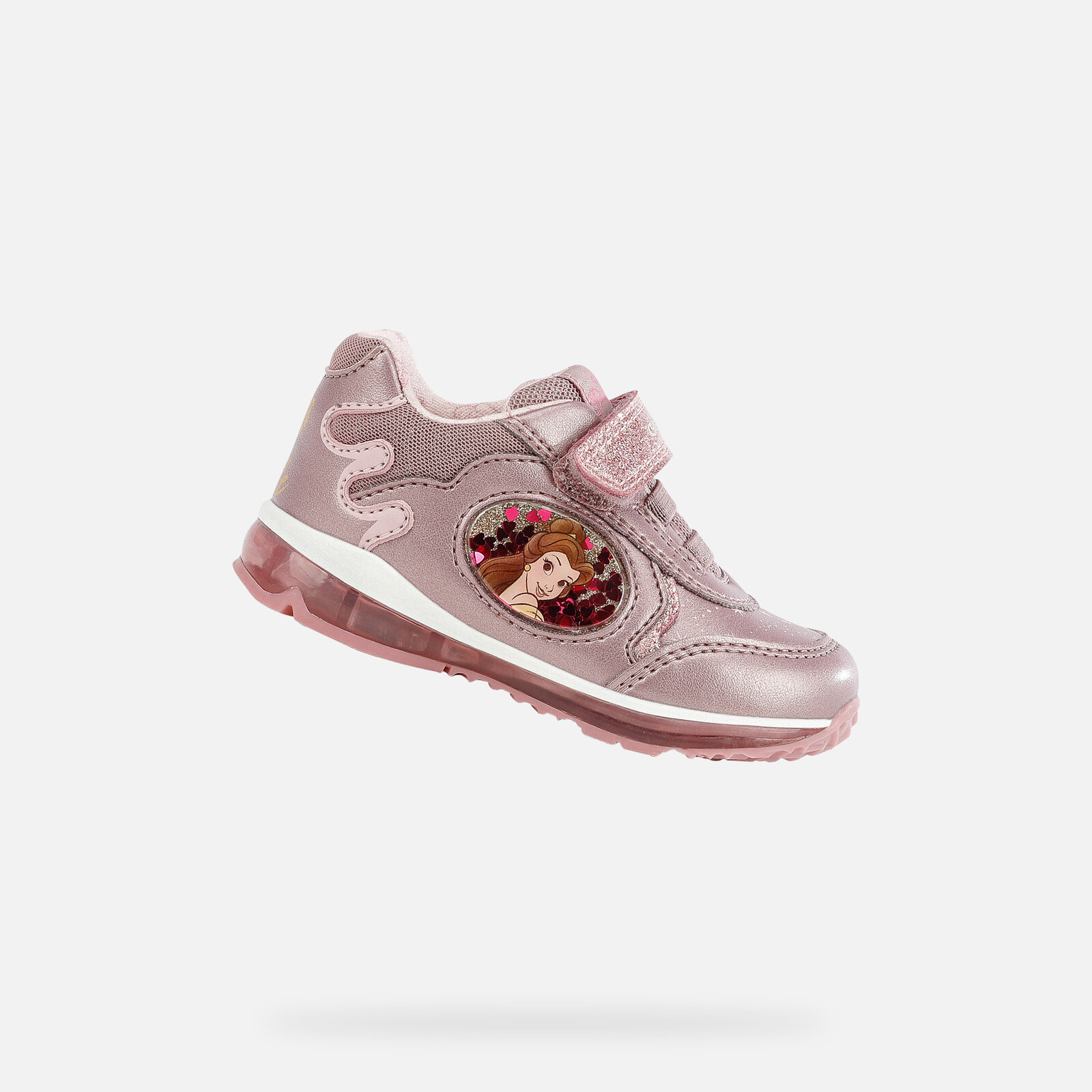 Dark Pink Girls Sneakers Geox Todo - Girls