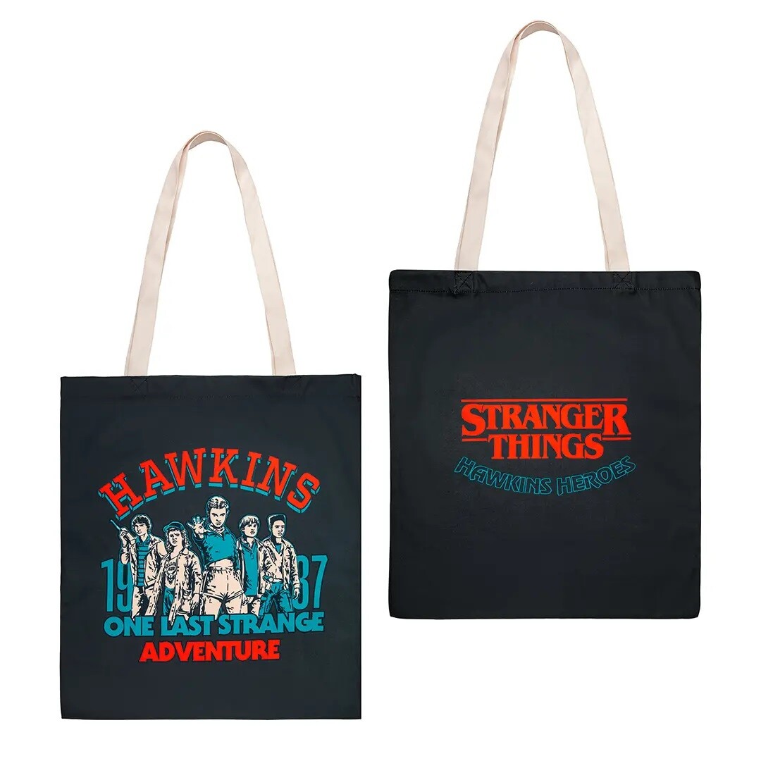 Cinereplicas Plátená taška Stranger Things - One Last Adventure
