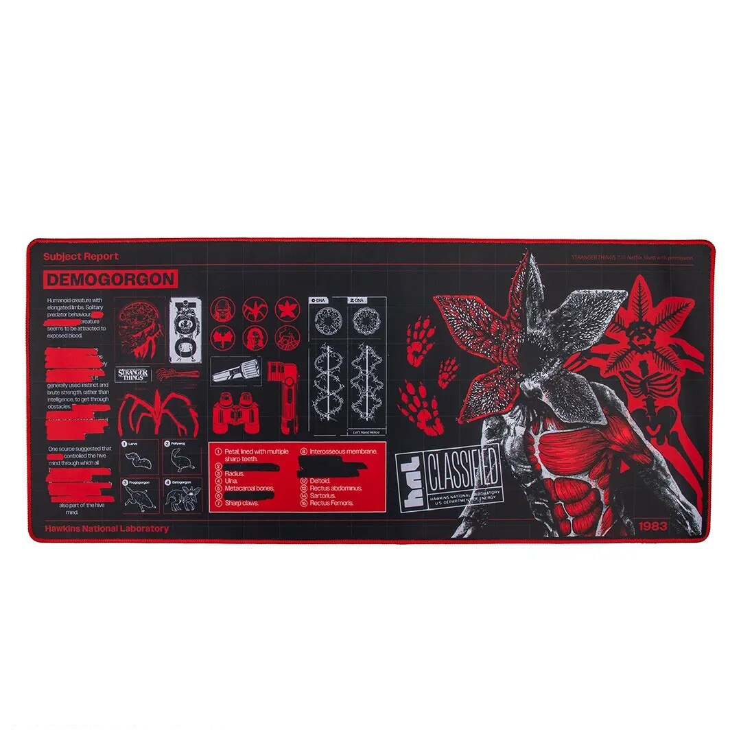 Cinereplicas Podložka na stôl Stranger Things - Demogorgon 80 x 35 cm