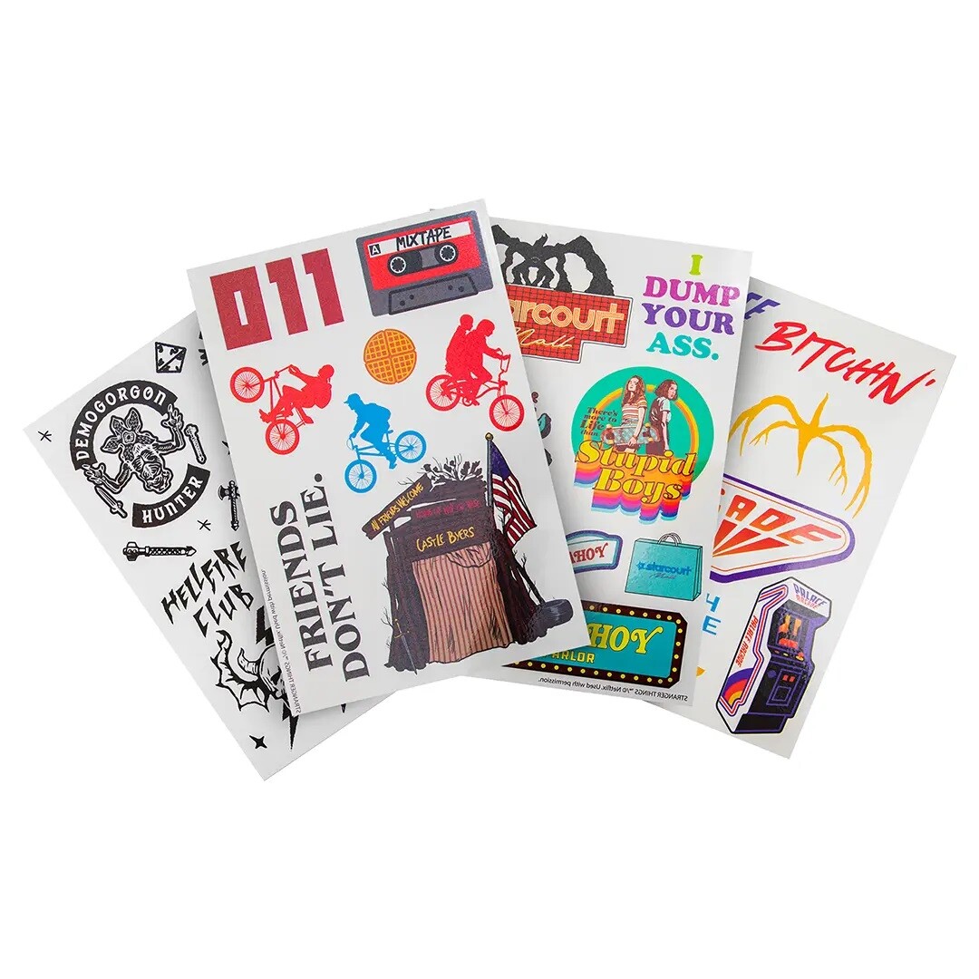 Cinereplicas Dočasné tetovanie Stranger Things - Hawkins