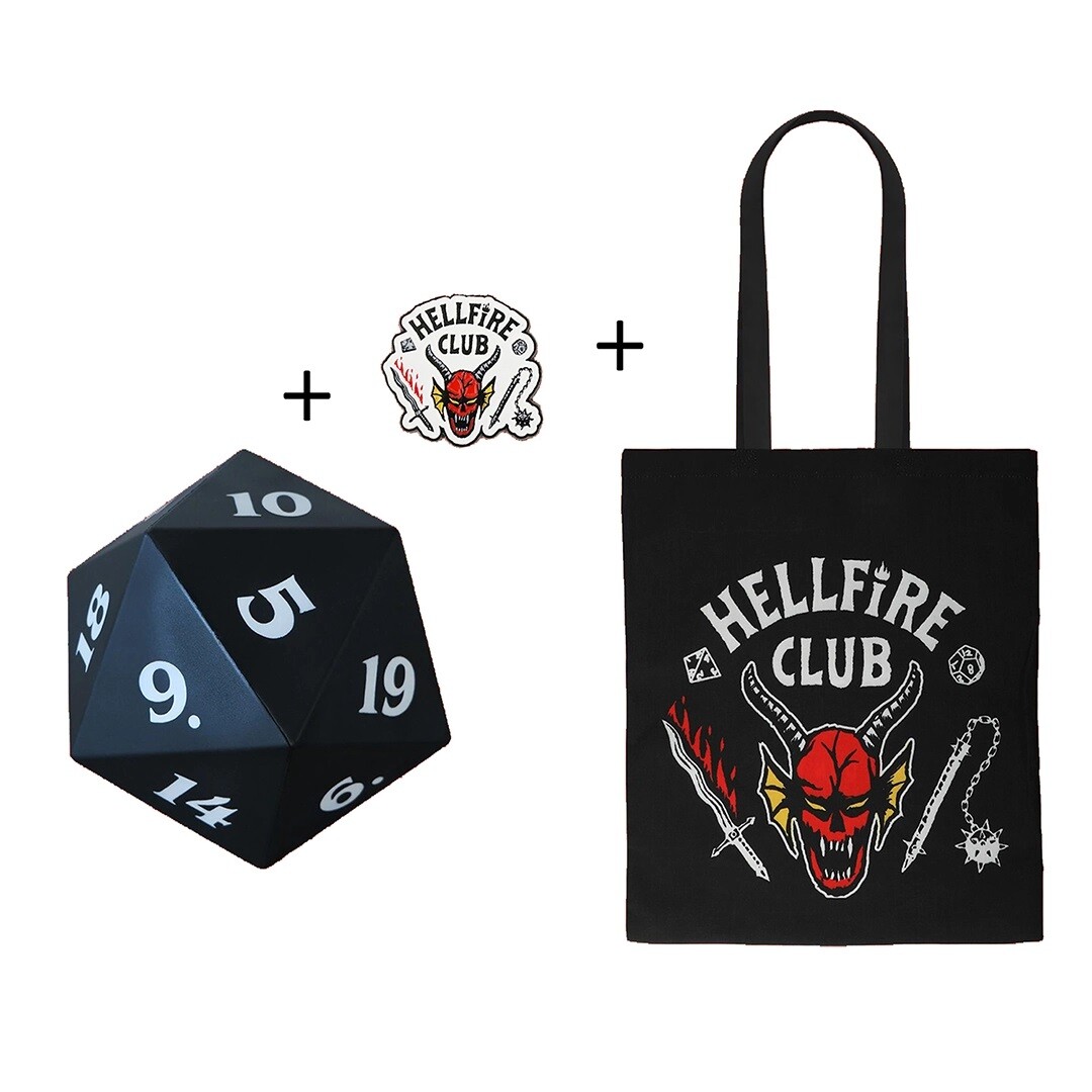Cinereplicas Set predmetov Hellfire Club - Stranger Things