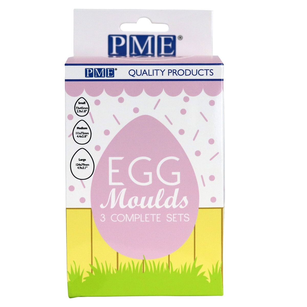 PME Sada foriem na vajíčka 3 ks