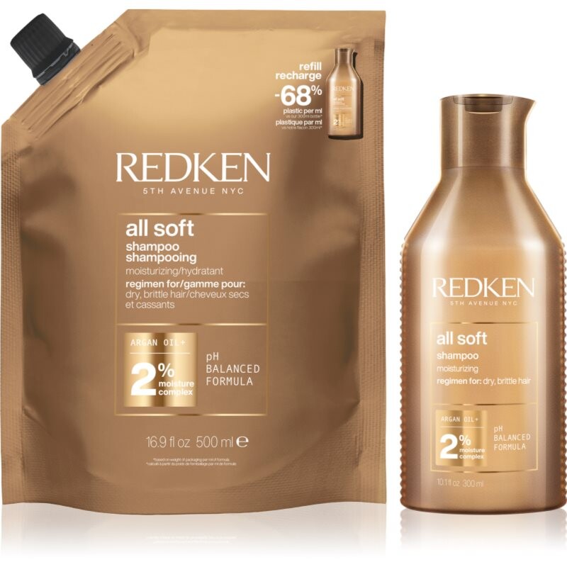 Redken All Soft výhodné balenie pre suché a slabé vlasy