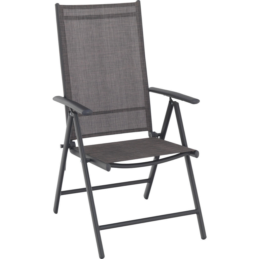 Ambia Garden ZÁHRADNÉ SKLADACIE KRESLO, kov, textil