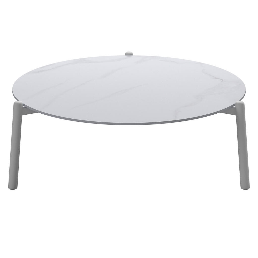 Ambia Garden ZÁHRADNÝ PRÍRUČNÝ STOLÍK, kov, keramika, 80/80/28,5 cm