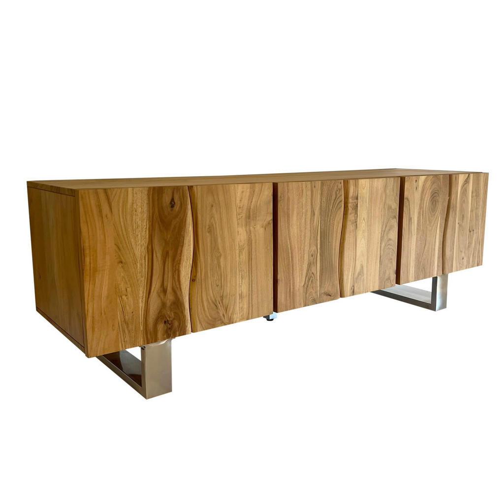 Livetastic NÍZKA KOMODA, akácia, farba akácie, 160/56/46 cm