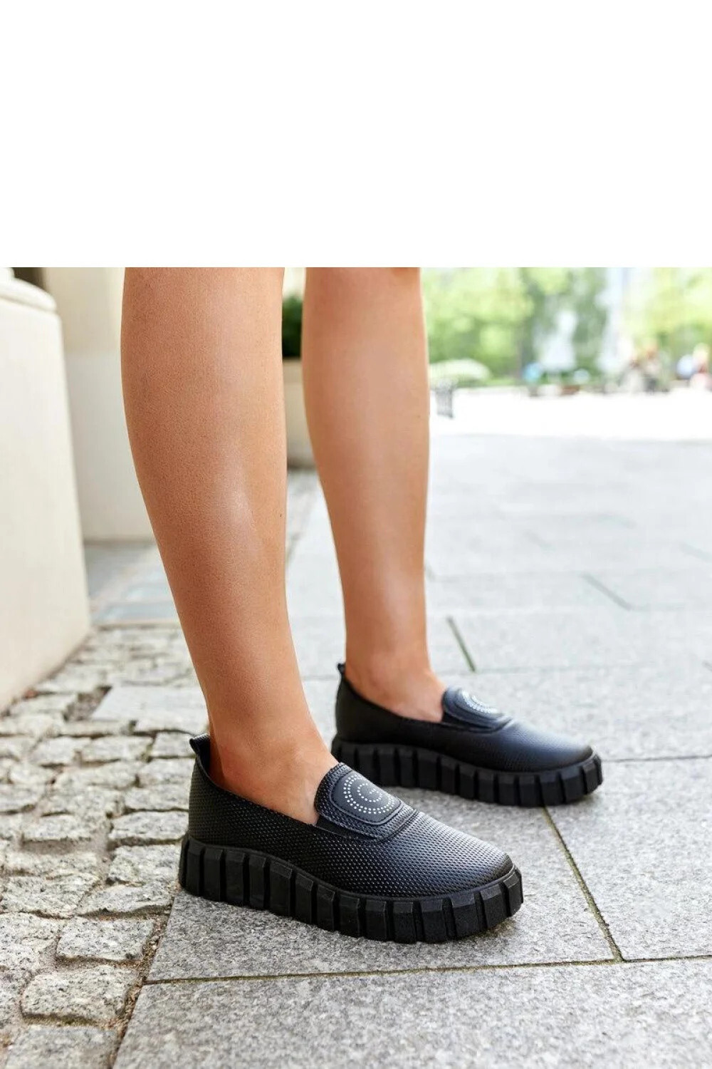 Dámske poltopánky TQ2407 Black - Gemre 39 černá