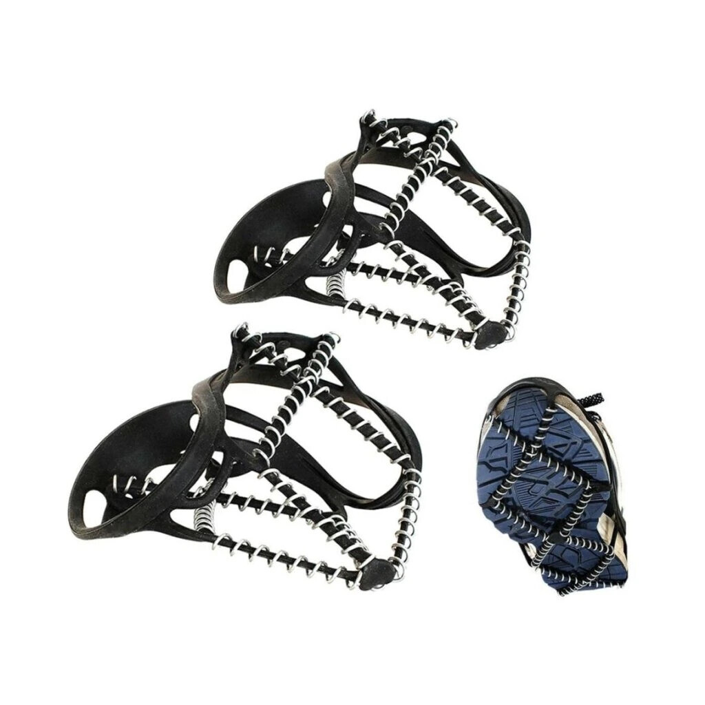 Nešmýka na topánky gumové ATL Wire - čierne-strieborné,